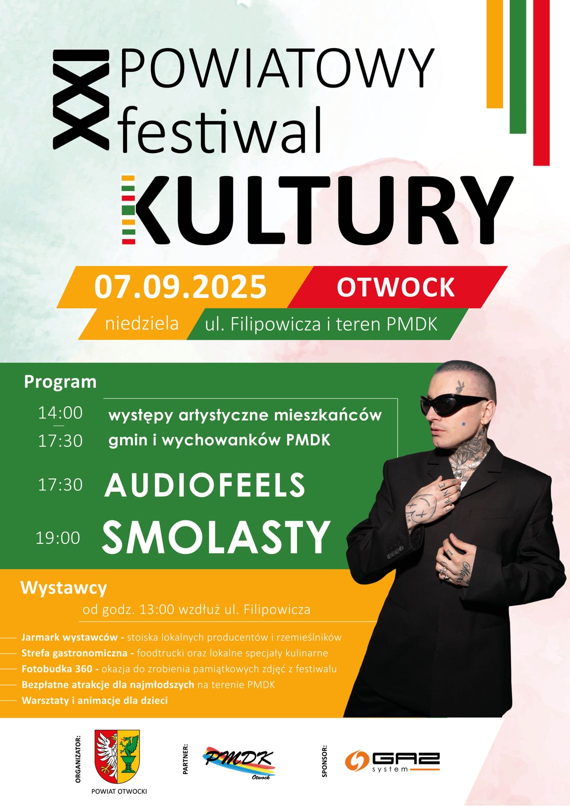 XXI Powiatowy Festiwal Kultury w Otwocku i koncert Smolasty XXI Powiatowy Festiwal Kultury w Otwocku i koncert Smolasty