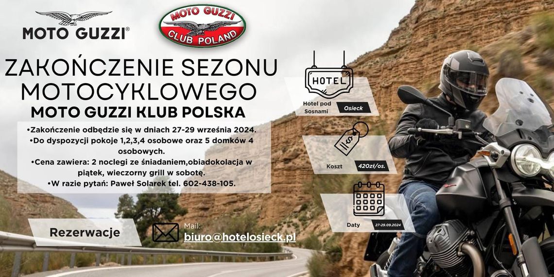 ZAKOŃCZENIE SEZONU MOTO GUZZI KLUB POLSKA ZAKOŃCZENIE SEZONU MOTO GUZZI KLUB POLSKA