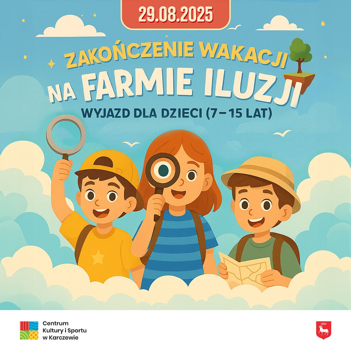 Zakończenie wakacji na Farmie Iluzji - wakacyjny wyjazd z Karczewa Zakończenie wakacji na Farmie Iluzji - wakacyjny wyjazd z Karczewa