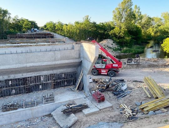 Most na trasie 801 pomiędzy Otwockiem a Józefowem