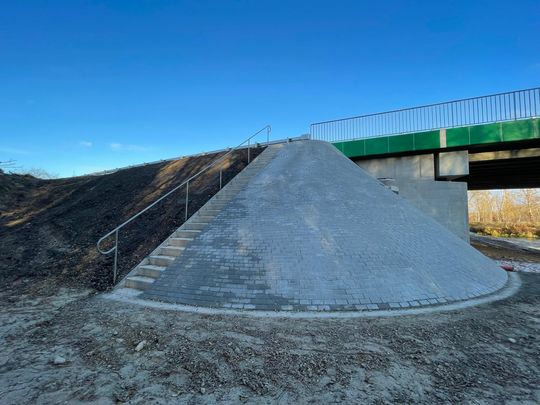 Nowy most na trasie 801 gotowy! Nowy most na trasie 801 gotowy!