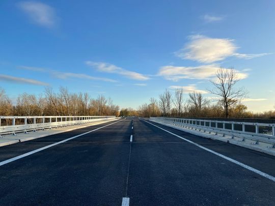 Nowy most na trasie 801 gotowy! Nowy most na trasie 801 gotowy!