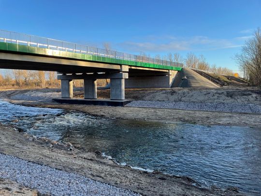 Nowy most na trasie 801 gotowy! Nowy most na trasie 801 gotowy!