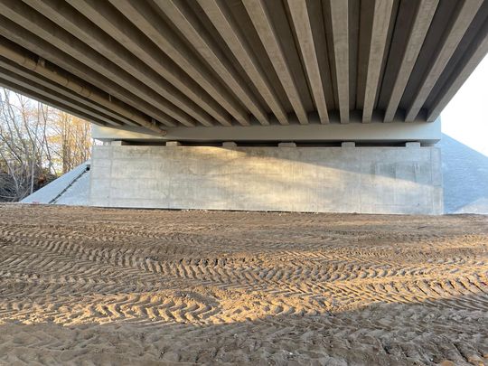 Nowy most na trasie 801 gotowy! Nowy most na trasie 801 gotowy!