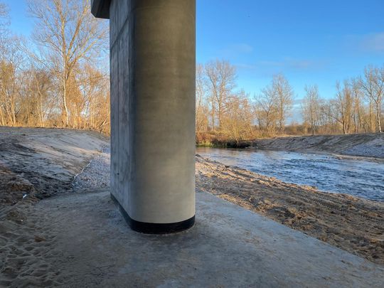 Nowy most na trasie 801 gotowy! Nowy most na trasie 801 gotowy!