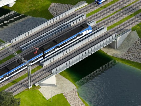 Wizualizacja – most na rzece Świder (1) Wizualizacja – most na rzece Świder (1)