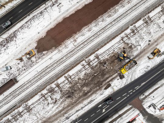 Prace przygotowawcze w Falenicy