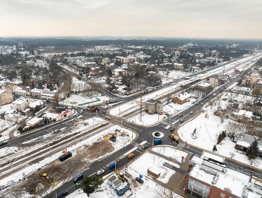 Prace przygotowawcze w sąsiedztwie stacji kolejowej Warszawa Falenica (1)