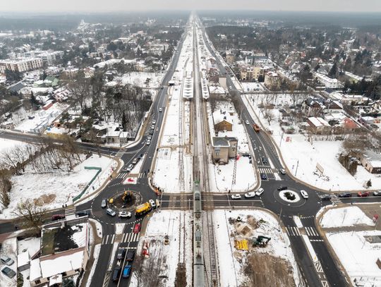 Prace przygotowawcze w sąsiedztwie stacji kolejowej Warszawa Falenica (2)