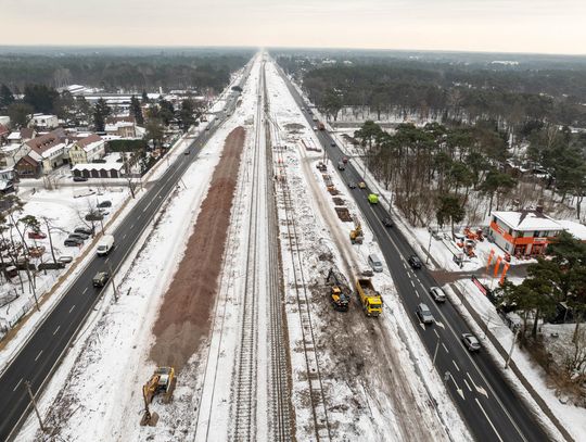 W tym miejscu powstanie peron tymczasowy w Falenicy (2)