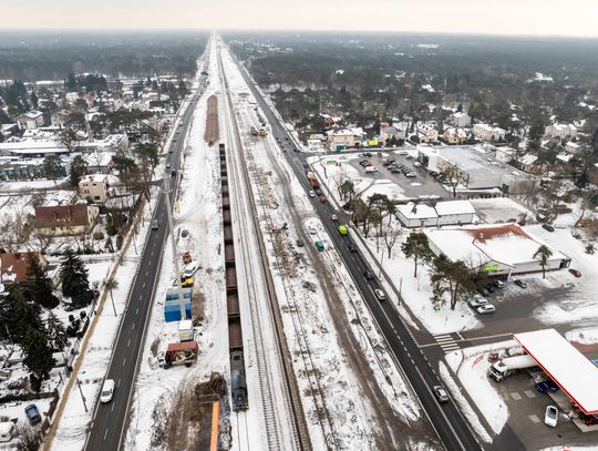 W tym miejscu powstanie peron tymczasowy w Falenicy