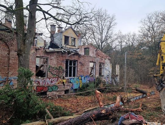 Ruiny dawnego Dworu Bojarów - fot. Agnieszka Jaskulska