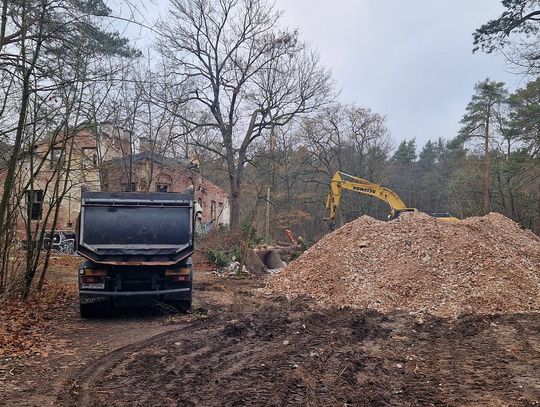 Ruiny dawnego Dworu Bojarów - fot. Agnieszka Jaskulska