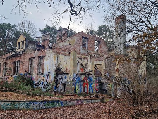 Ruiny dawnego Dworu Bojarów - fot. Agnieszka Jaskulska