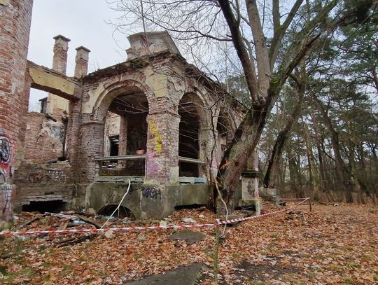 Ruiny dawnego Dworu Bojarów - fot. Agnieszka Jaskulska