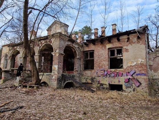 Ruiny dawnego Dworu Bojarów - fot. Agnieszka Jaskulska