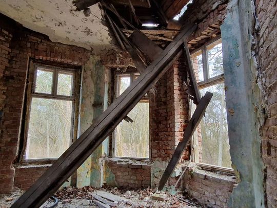 Ruiny dawnego Dworu Bojarów - fot. Agnieszka Jaskulska