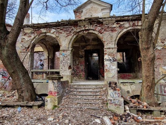 Ruiny dawnego Dworu Bojarów - fot. Agnieszka Jaskulska