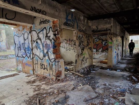 Ruiny dawnego Dworu Bojarów - fot. Agnieszka Jaskulska