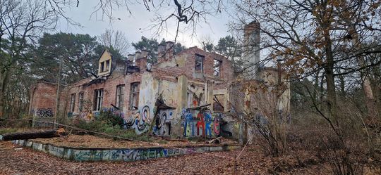 Ruiny dawnego Dworu Bojarów - fot. Agnieszka Jaskulska