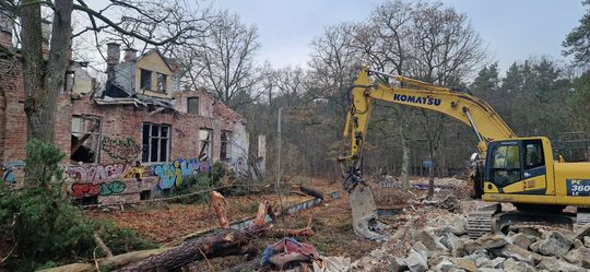 Ruiny dawnego Dworu Bojarów - fot. Agnieszka Jaskulska