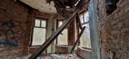 Ruiny dawnego Dworu Bojarów - fot. Agnieszka Jaskulska