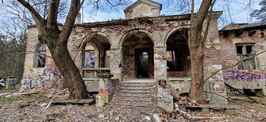 Ruiny dawnego Dworu Bojarów - fot. Agnieszka Jaskulska