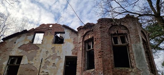 Ruiny dawnego Dworu Bojarów - fot. Agnieszka Jaskulska