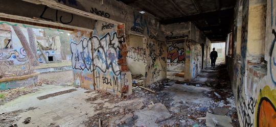 Ruiny dawnego Dworu Bojarów - fot. Agnieszka Jaskulska