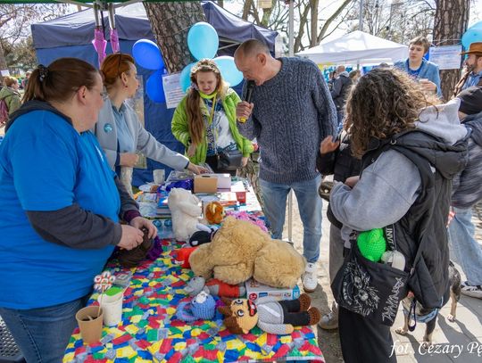 Niebieski dzień w centrum Otwocka