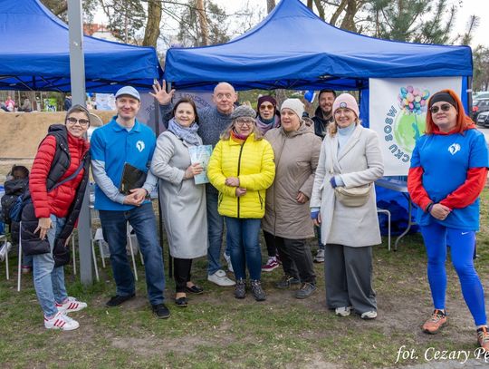 Niebieski dzień w centrum Otwocka