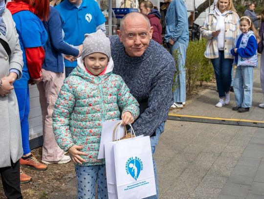 Niebieski dzień w centrum Otwocka