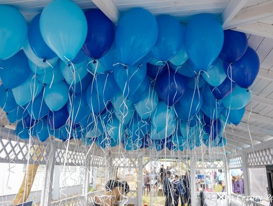 Niebieski dzień w centrum Otwocka