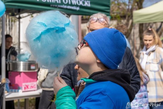 Niebieski dzień w centrum Otwocka
