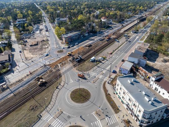 W Radości rozpoczęły się prace związane z budową bezkolizyjnego skrzyżowania – nowego tunelu drogowego