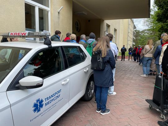 Spacer po dawnym sanatorium wojskowym ECZ w Otwocku - fot. Agnieszka Jaskulska