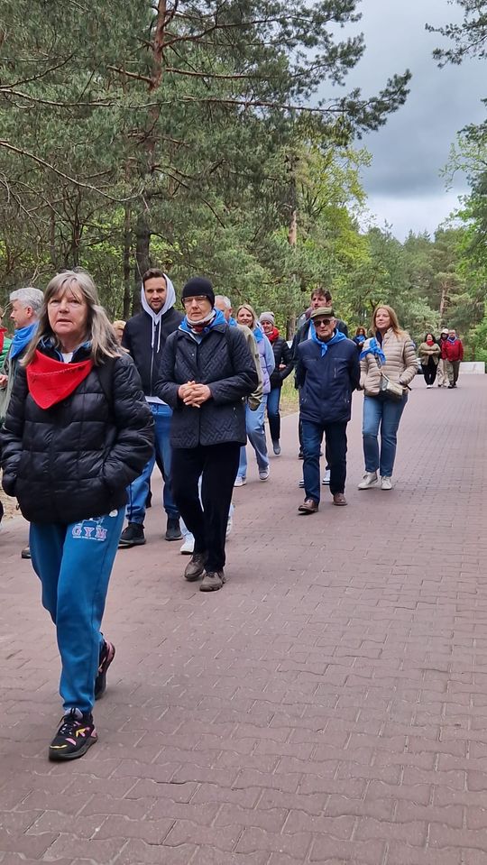 Spacer po dawnym sanatorium wojskowym ECZ w Otwocku - fot. Agnieszka Jaskulska