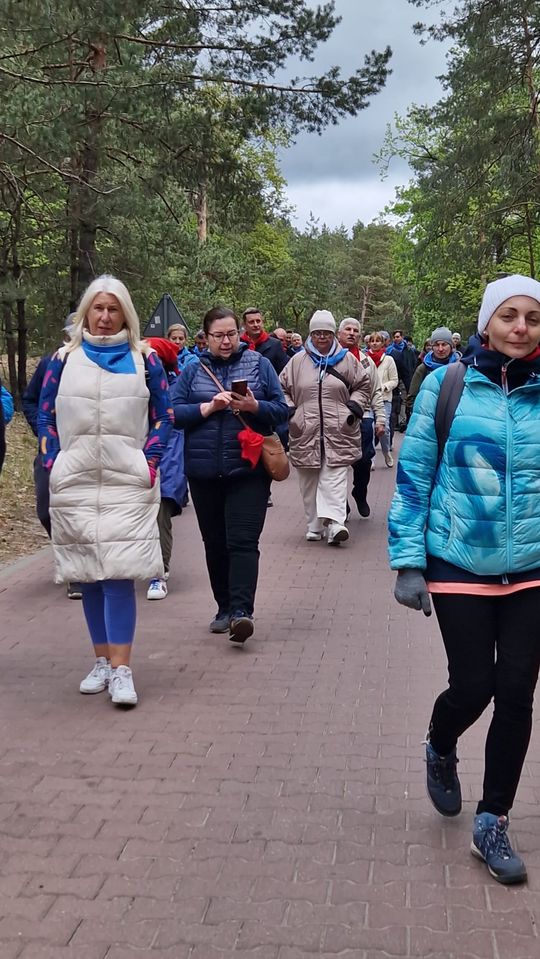 Spacer po dawnym sanatorium wojskowym ECZ w Otwocku - fot. Agnieszka Jaskulska