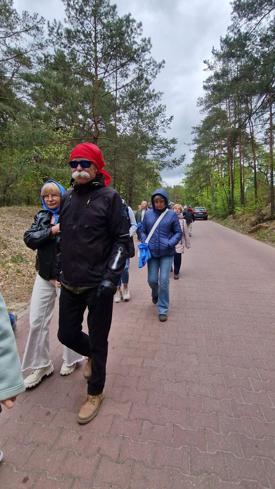 Spacer po dawnym sanatorium wojskowym ECZ w Otwocku - fot. Agnieszka Jaskulska